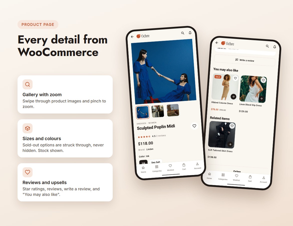 Product page