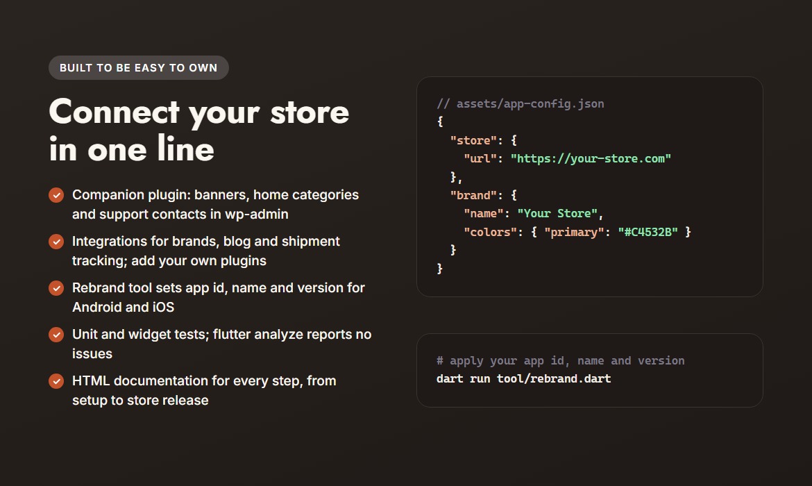 Developer features
